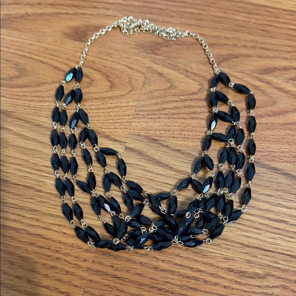 ‼️ Black and Gold Necklace ‼️